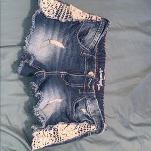 Jean shorts